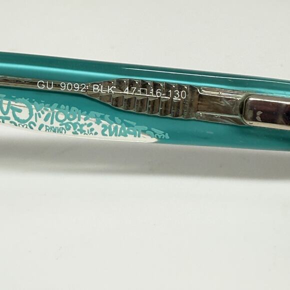 Guess Kids Eyeglasses Frames GU9092 BLK Black Blue Full Rim 47-16-130 H19298 - Picture 5 of 7